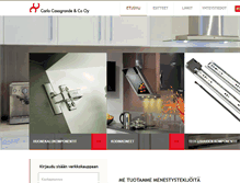 Tablet Screenshot of carlocasagrande.fi